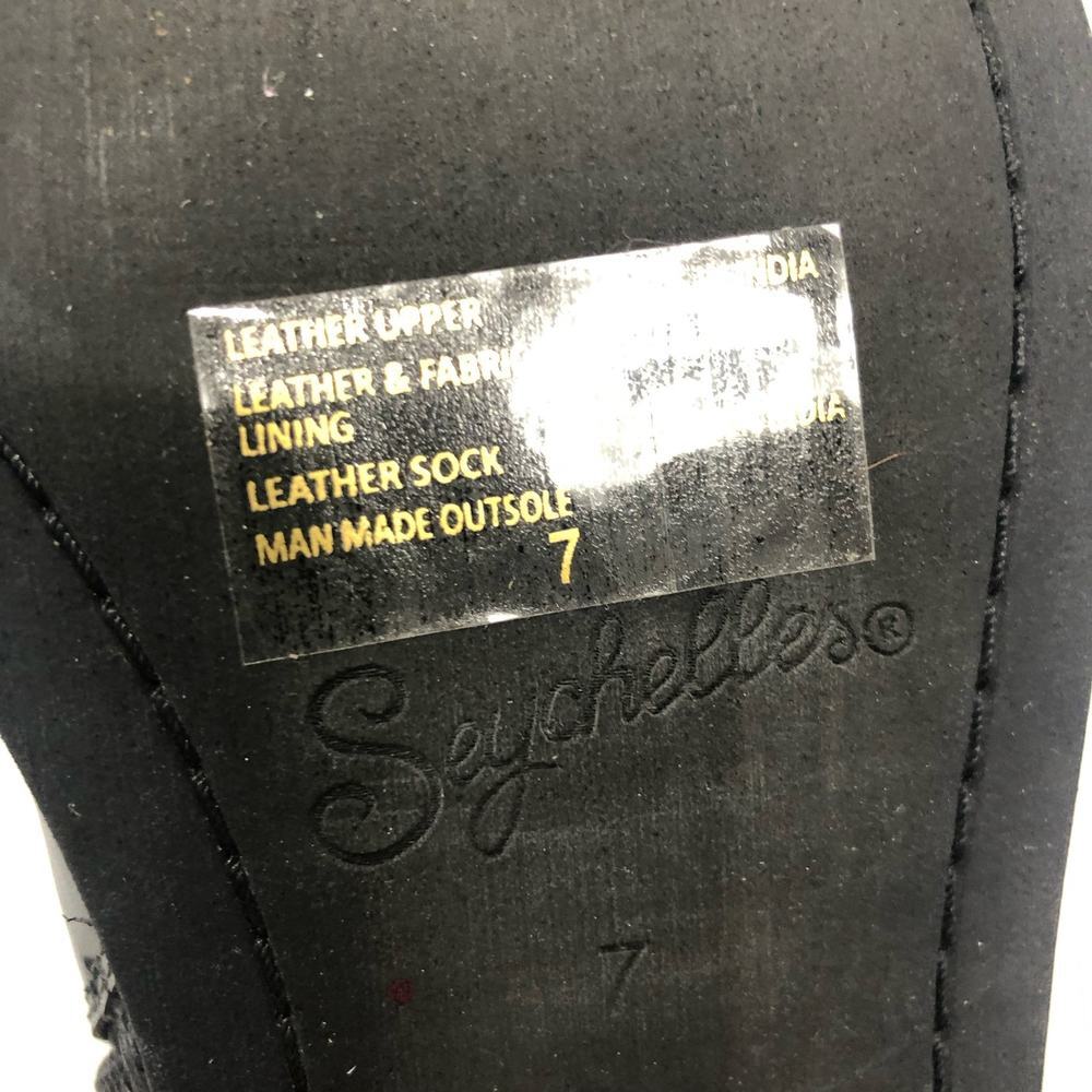 Seychelles Womens Under The Stars Cowboy Leather Ankle Boots Black Size US 7 - Picture 7 of 10